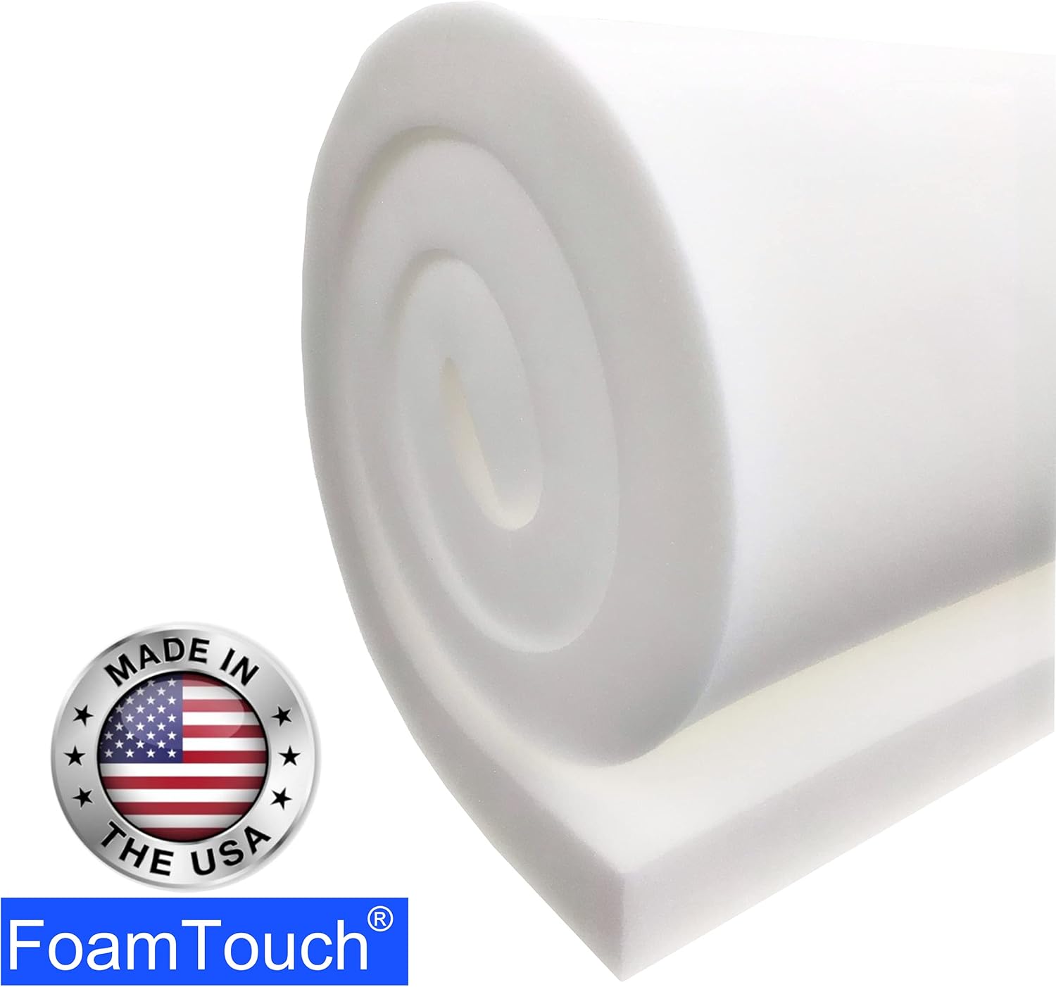 FoamTouch Colchón litera de 3 pulgadas de alto x 32 pulgadas de ancho x 75...