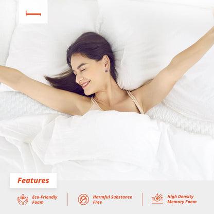PrimaSleep Colchón matrimonial de espuma viscoelástica de gel de 10 pulgadas,