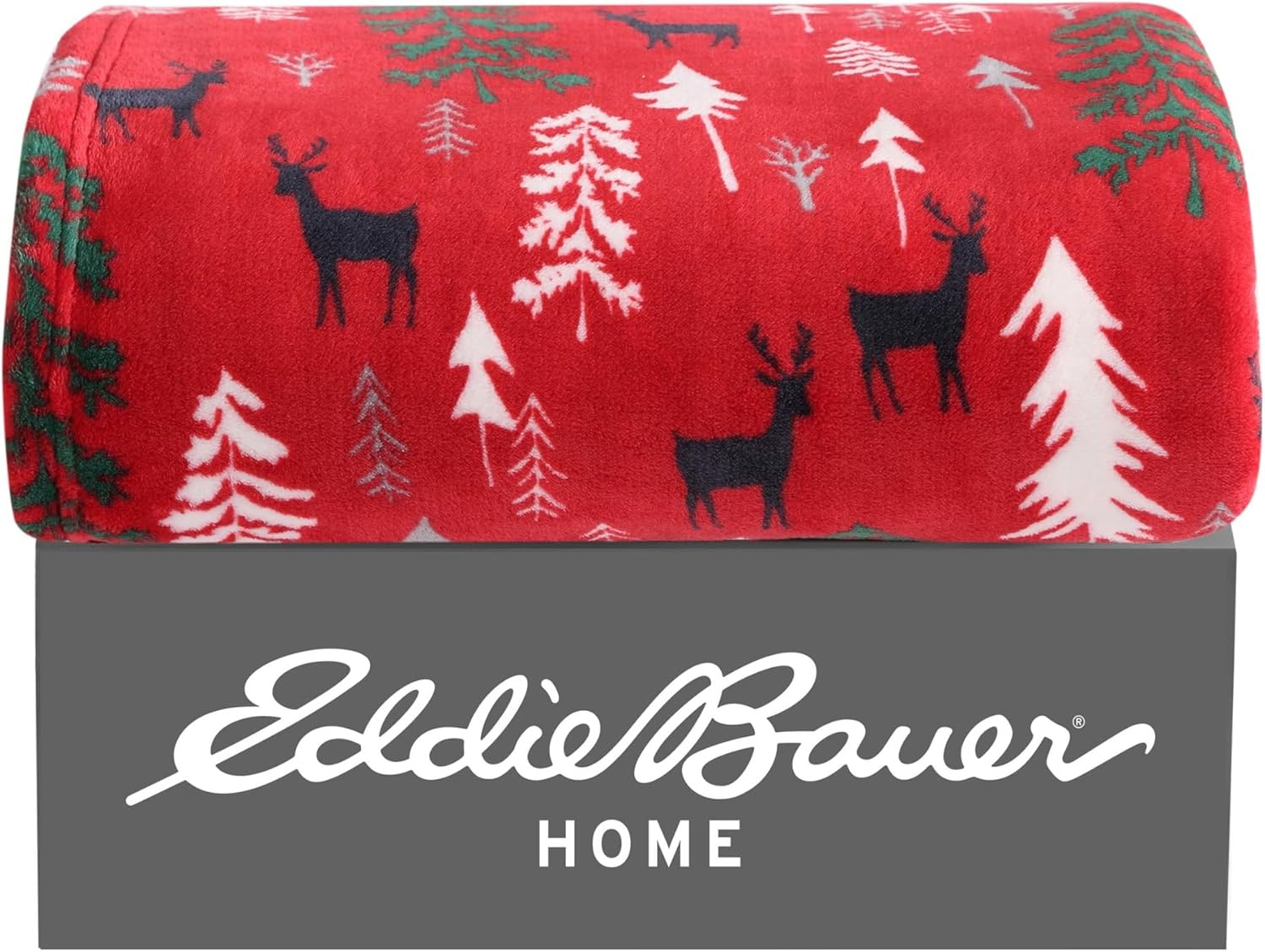 Eddie Bauer - Manta de felpa ultra suave para decoración del hogar, ropa de...