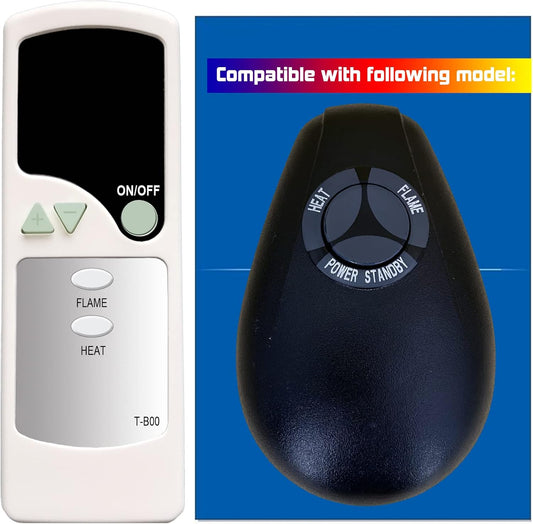 Repuesto para calentador eléctrico de chimenea Twin Star a control remoto...