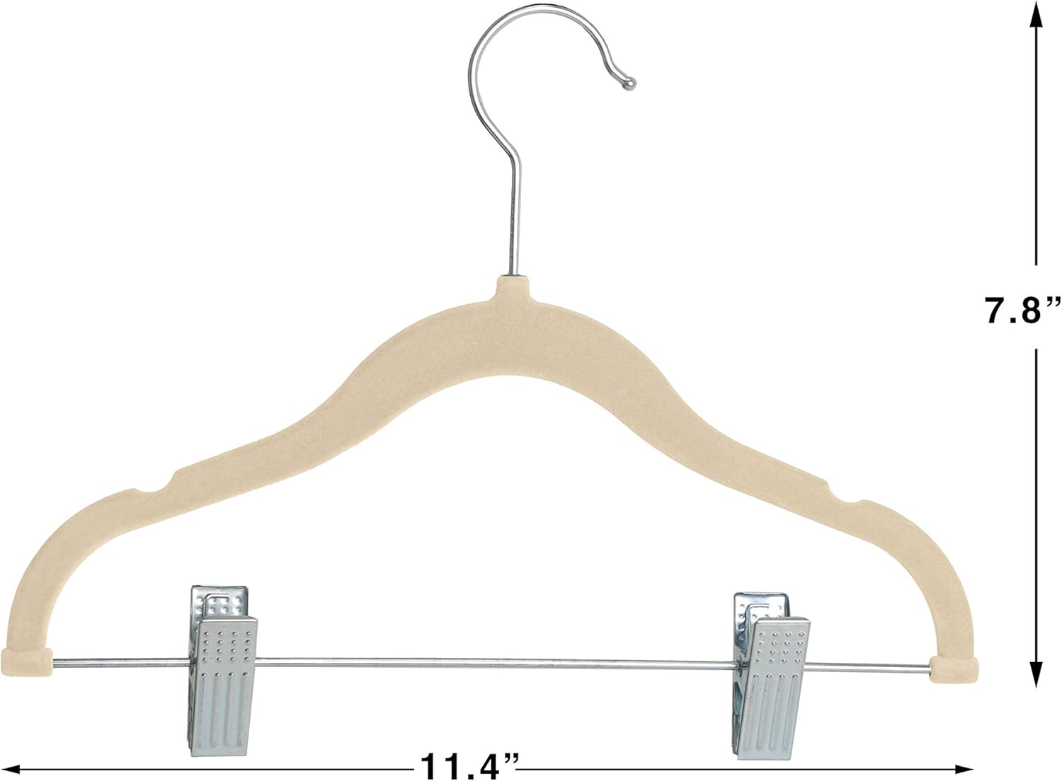 Finnhomy Perchas antideslizantes para ropa para bebés y niños, paquete de 20...