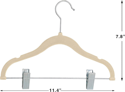 Finnhomy Perchas antideslizantes para ropa para bebés y niños, paquete de 20...