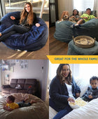 Ultimate Sack - Puf con taburete para pies en varios tamaños y colores Muebles...