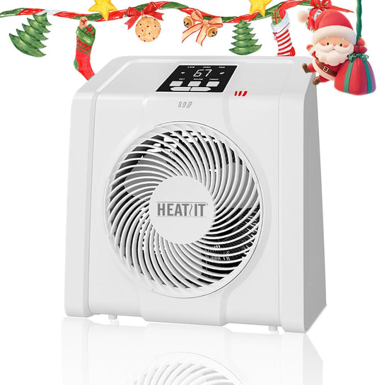 HEATIT Calentador de espacio para interiores, pantalla digital con termostato,...