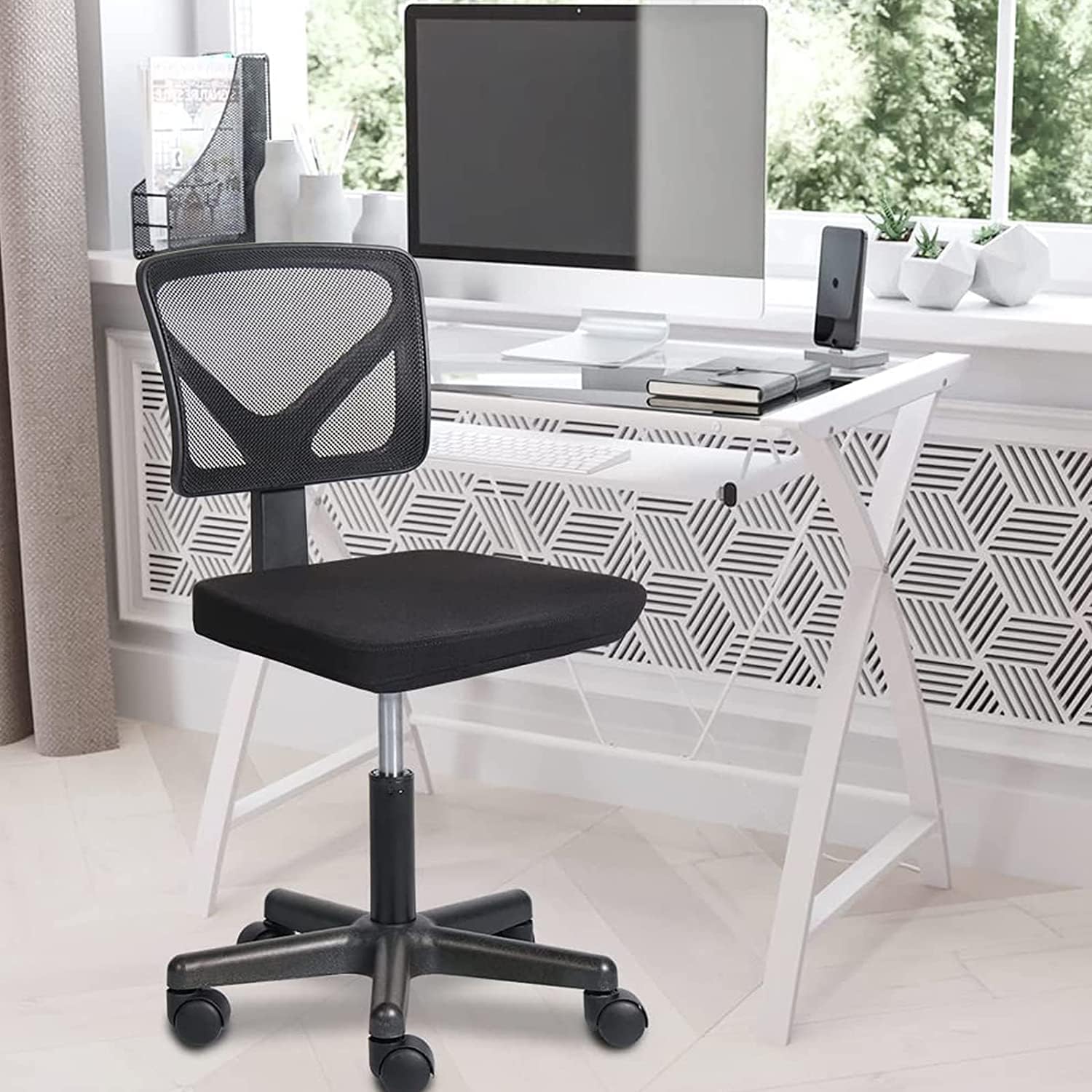 AFO Silla de oficina en casa, silla de escritorio ergonómica, silla de...