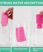 Paquete de 6 esponjas húmedas limpias, cepillo de limpieza de esponja, esponja