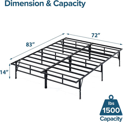 Base para colchón SmartBase de 14 pulgadas, fácil de montar, tamaño de cuna, 30