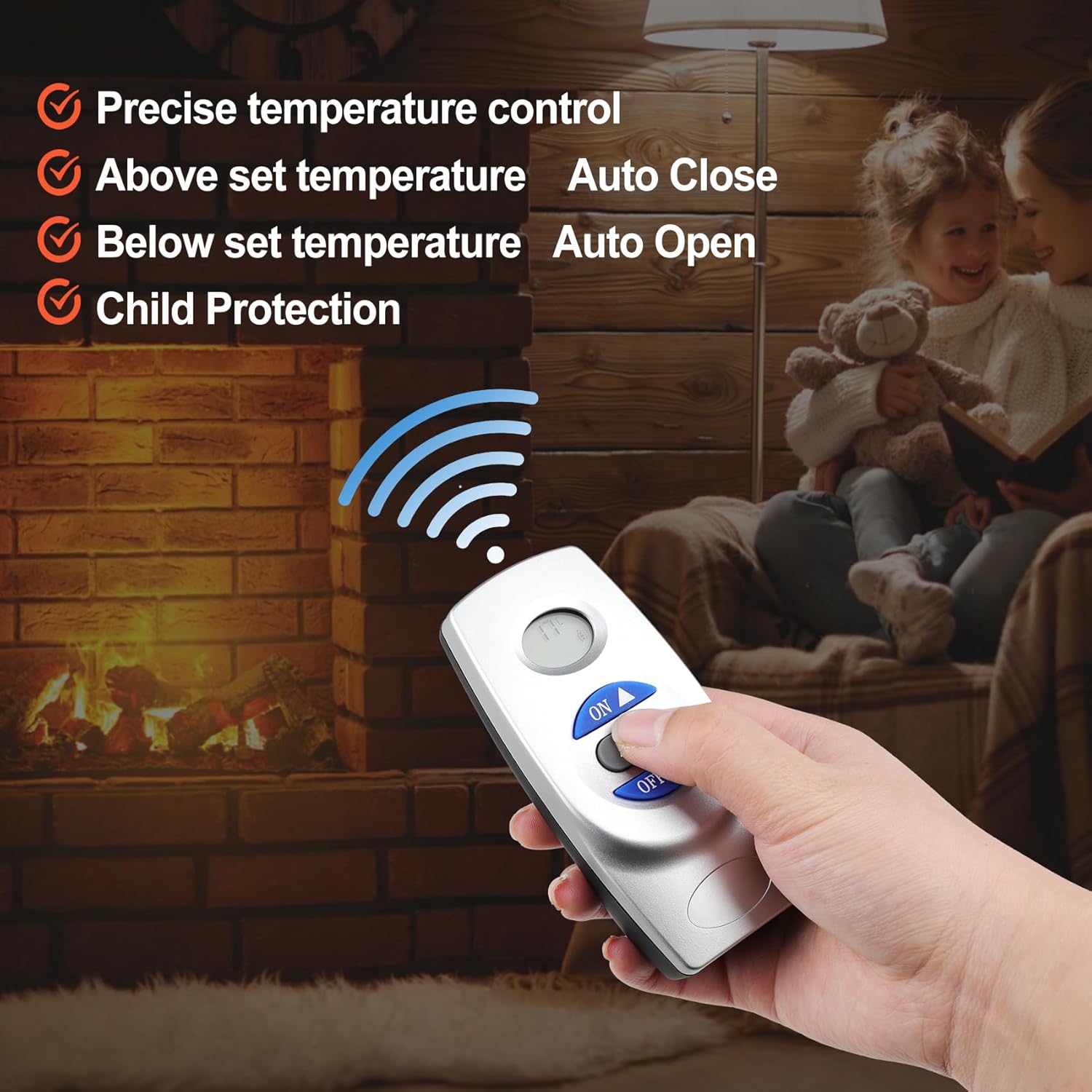 Kit de control remoto de chimenea RCST, para ambient Majestic Vermont-castings...