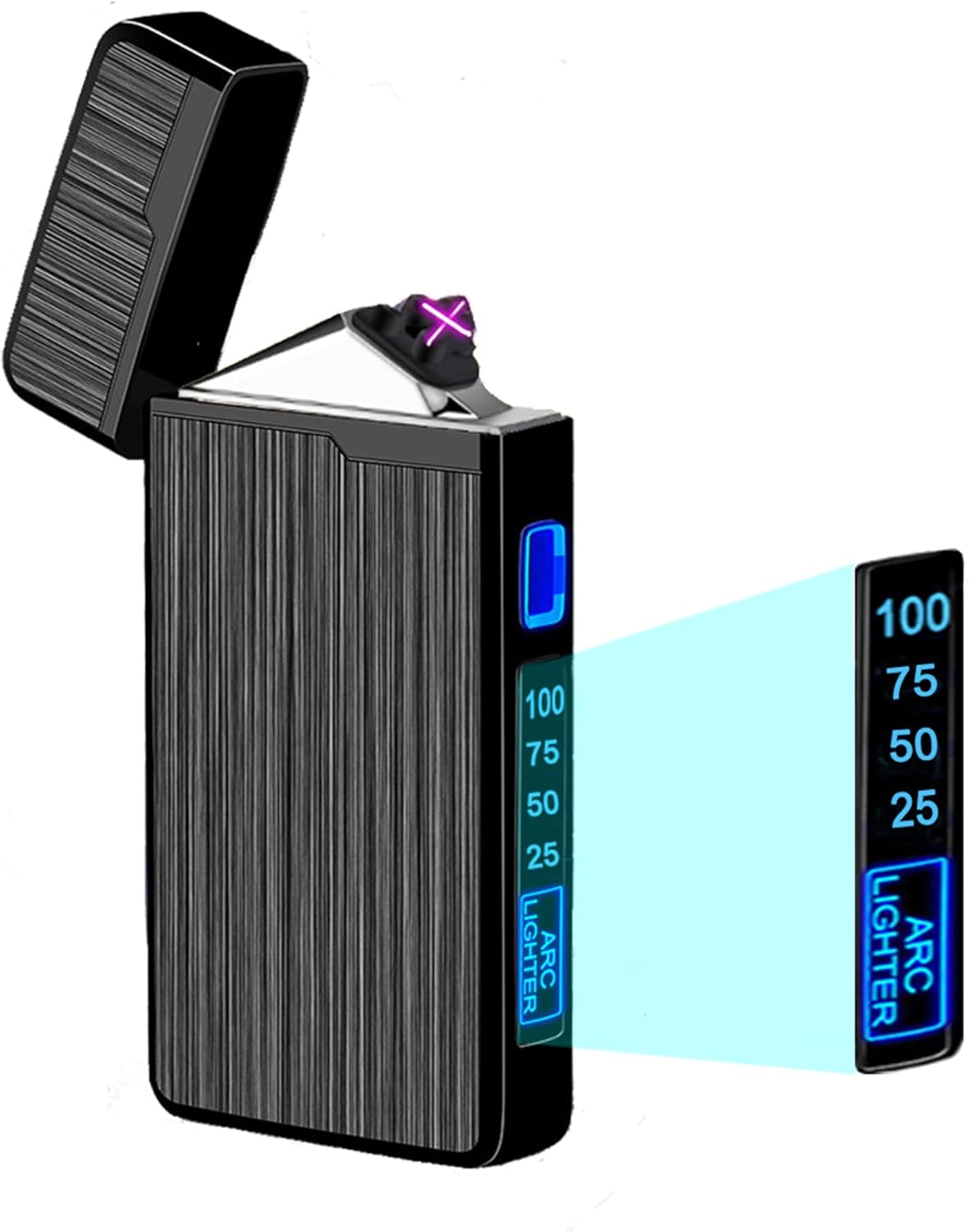 Encendedor eléctrico, encendedor recargable por USB, encendedor de plasma de...
