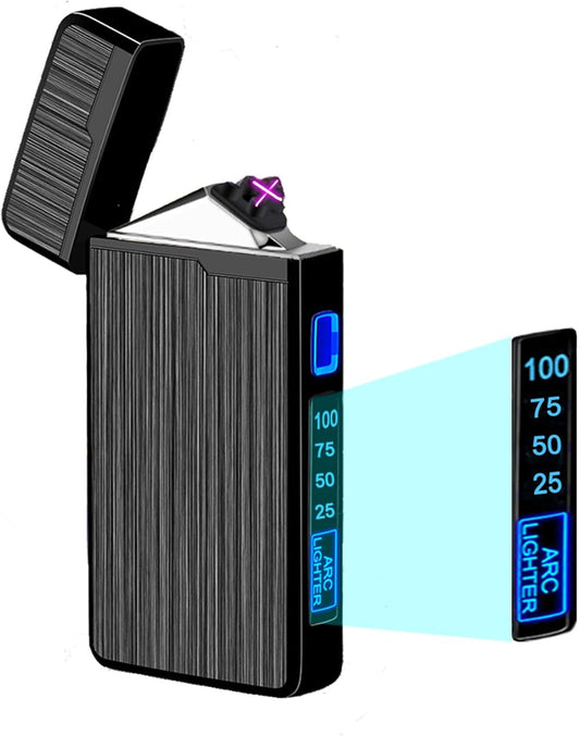 Encendedor eléctrico, encendedor recargable por USB, encendedor de plasma de...