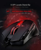 Redragon M612 Predator RGB Mouse para juegos, 8000 DPI con cable óptico con 11...