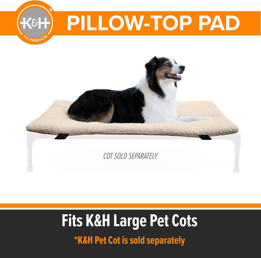 K&H Pet Products Almohadilla original de microforro polar para perro para cama...