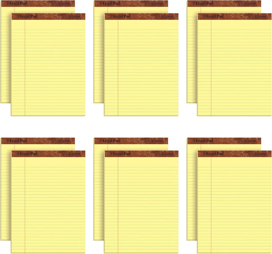 TOPS The Legal Pad - Blocs de notas de tamaño legal, 5 x 8 pulgadas, hojas...