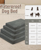 Cama para perros de razas medianas, cama ortopédica para perros, alfombrilla de...