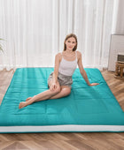MAXYOYO - Colchón tipo futón japonés, acolchado, para cama, extra grueso,...