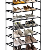 Youdesure Zapatero alto para 20 pares, estante de zapatos resistente que ahorra...