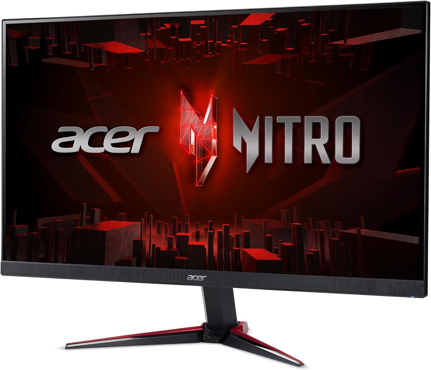 Acer Nitro Monitor IPS para PC Full HD 1920 x 1080 de 23.8 pulgadas  AMD...