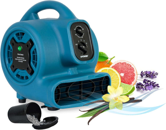XPOWER P-260NT - Ventilador difusor de aroma con aroma aromático Freshen Air...