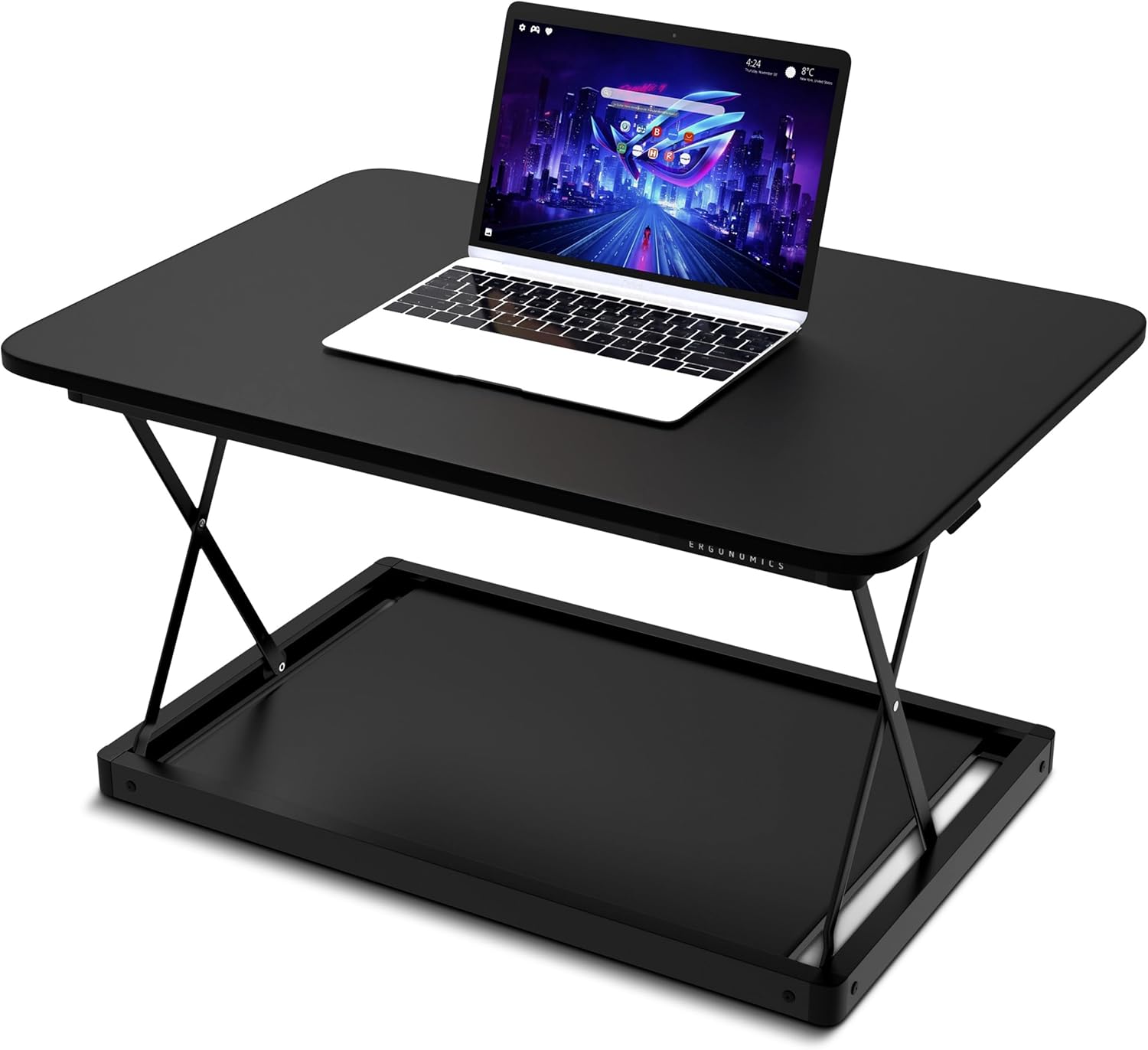 CHANGEdesk MINI - Convertidor de escritorio pequeño de pie de altura ajustable,...