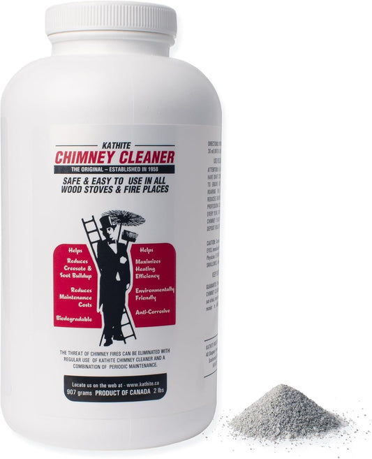 KABIN Kathite - Limpiador de chimenea de 2 libras, kit de limpieza de chimenea...