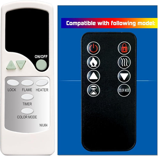Mando a distancia de repuesto para Homedex HDX-14001 HDX14063 COZE42 COZE52 36"