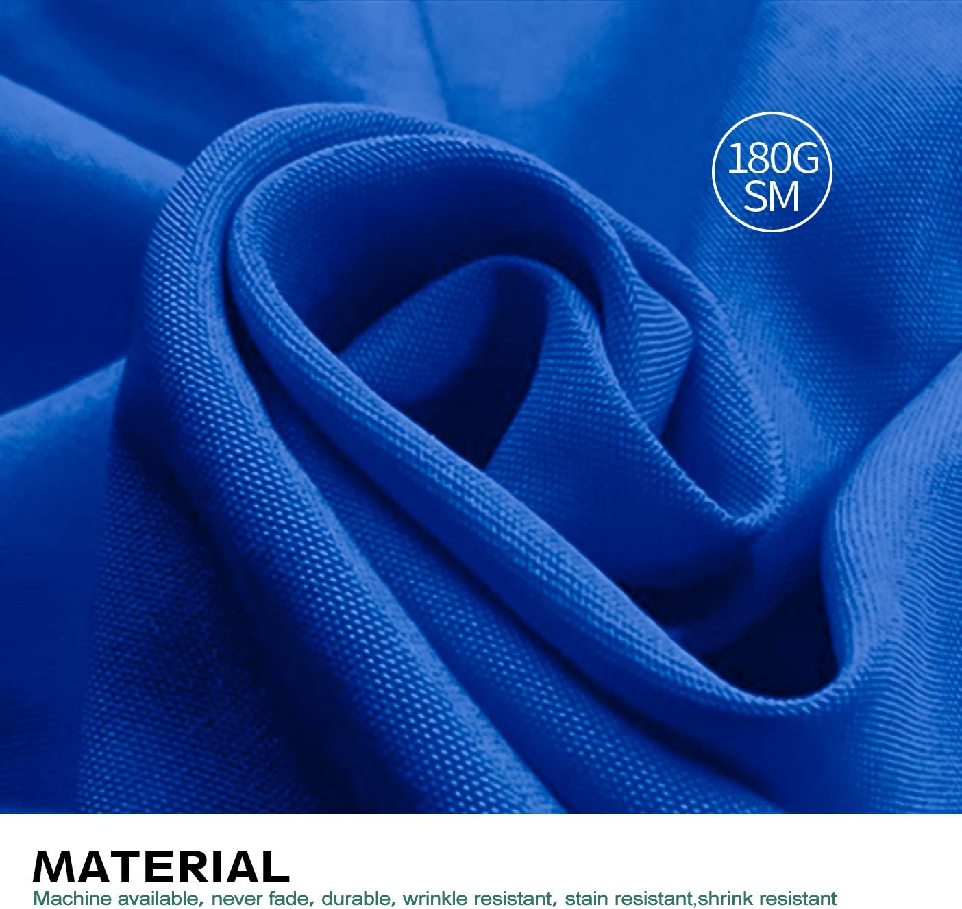 Surmente Mantel rectangular de poliéster de 90 x 132 pulgadas, mantel para...