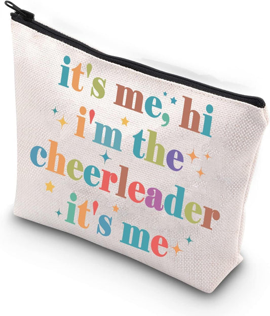 TSOTMO Bolsa de maquillaje con cremallera para animadora It's Me, Hi I'm The