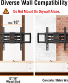 ELIVED Soporte de pared para TV con certificación UL para la mayoría de...