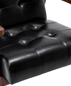 HomeMiYN Mid-Century - Silla decorativa de piel sintética, estilo retro,...