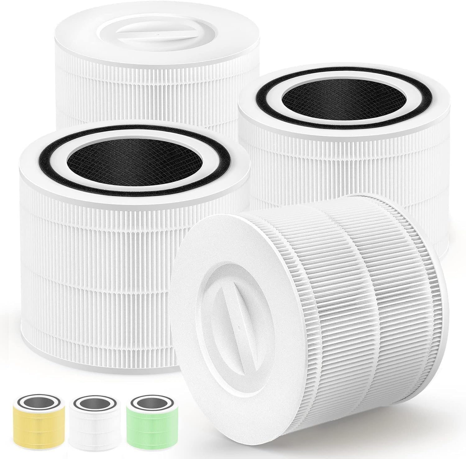 Filtro de repuesto para purificador de aire Core 300 compatible con LEVOIT Core...