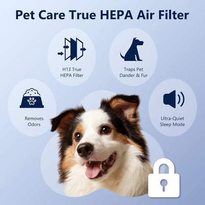 Core P350 Filtro de repuesto para el cuidado de mascotas para purificador de