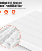 Filtro de repuesto C545 True HEPA compatible con Winix C545 Air Puri Fier,...