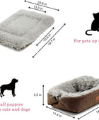 Cama para gatos pequeños, cama para perros pequeños, cama autocalentable para...