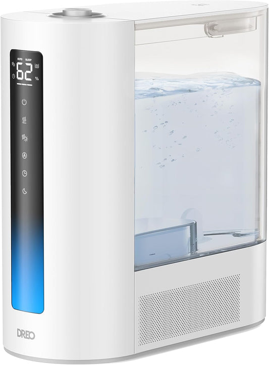 Dreo Humidificador de 6 L para habitación grande, humidificadores de niebla...