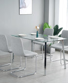 yeag Juego de 4 sillas de comedor modernas, sillas de cocina y comedor, con...