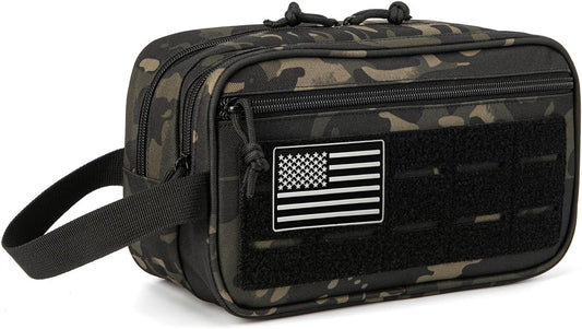 Neceser táctico para hombre, bolsa de higiene EDC herramienta militar Molle