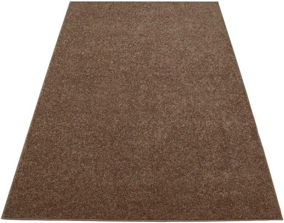 Alfombrilla de color liso, de felpa, moderna, alfombra adecuada para los niños...