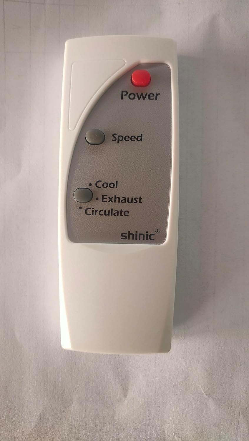 shinic Control remoto para ventilador de ventana para BP2-9A (310R)