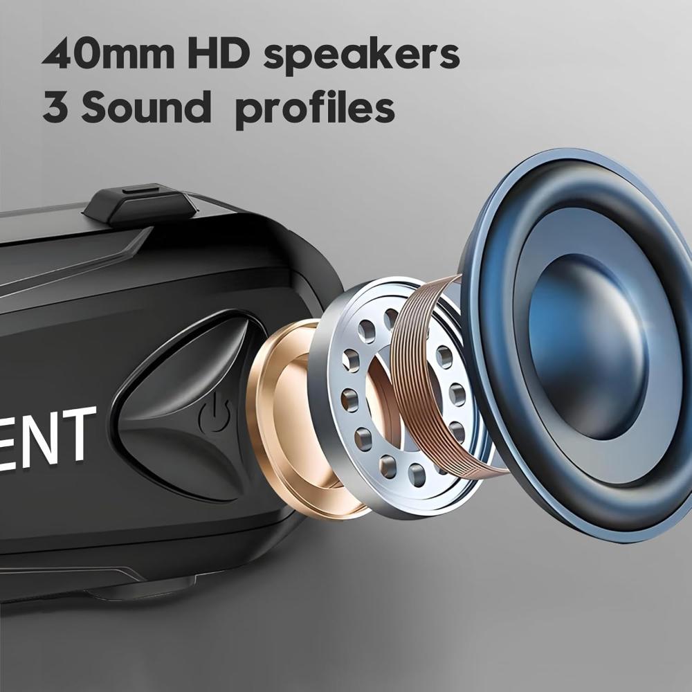 Intercomunicador de auriculares con sistema de comunicación Bluetooth SKYVENT