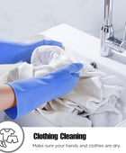 Guantes de limpieza de goma, 3 o 6 pares para el hogar, guantes reutilizables