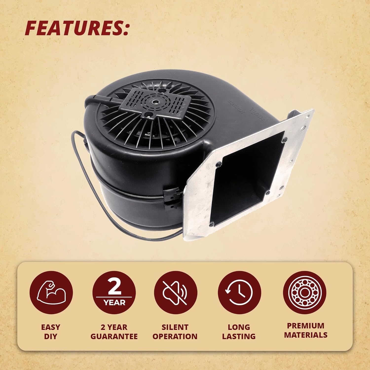 Auténtico OEM PelPro KS-5020-1052 Ventilador de aire de convección OEM para...