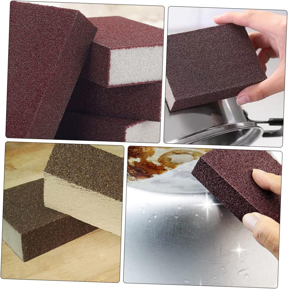 Ciieeo Papel de lija de esponja para papel de lija de metal para papel de lija