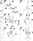 KOLLIEE - Silla de oficina con malla en el respaldo, silla para computadora...