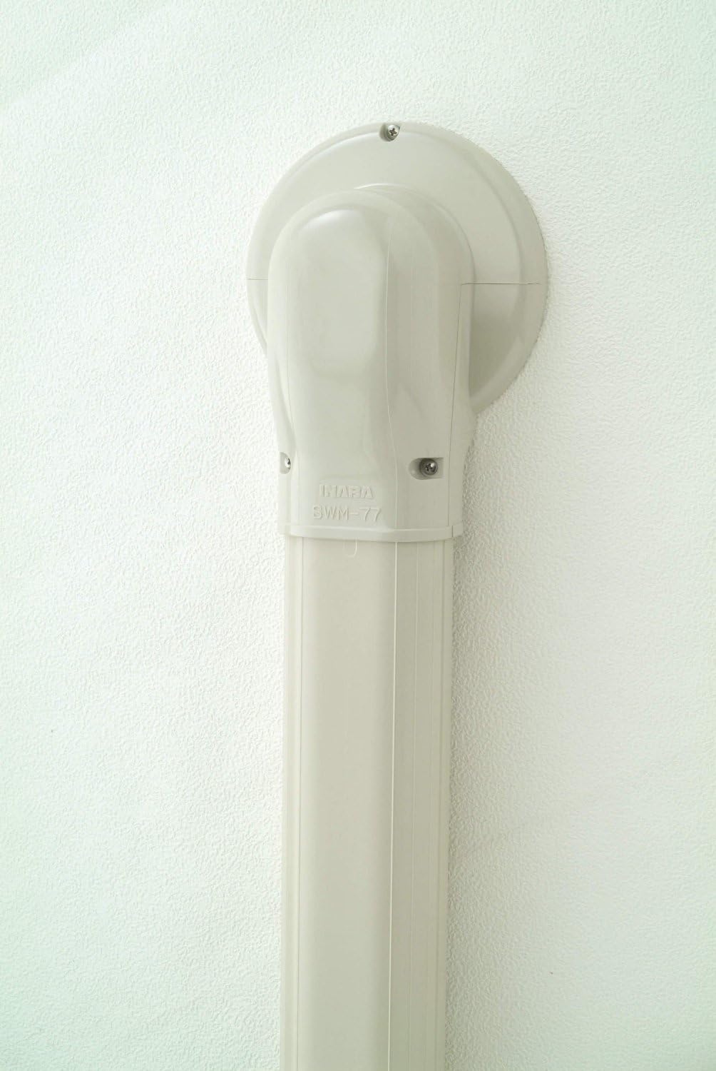 Inaba Denko SWM-77-K Plumbing Cosmetic Cover Wall Corner for Air Conditioner...