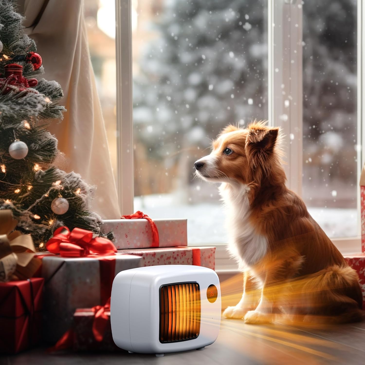 Calentador de casa de perro de diseño único de 600 W300 W con termostato,...