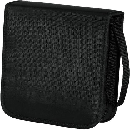 Hama Cartera CD para almacenar 40 CDsDVDsBlu-Rays, Negro, 00033831