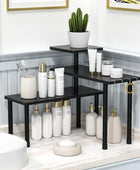 JayRex Organizador de baño, estante de baño, estante esquinero de 3 niveles,...