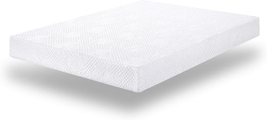 PrimaSleep Colchón individual de espuma viscoelástica de gel de 6 pulgadas, con