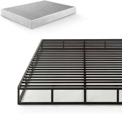 base para colchón de 7.5 pulgadas, fuerte estructura de acero, fácil armado,