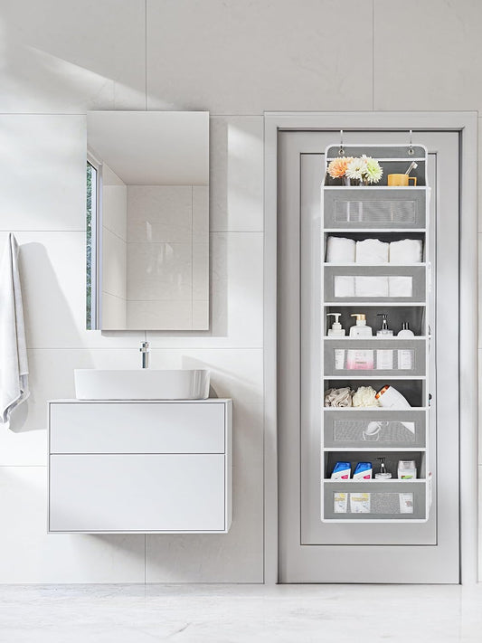 JARLINK Organizador de almacenamiento sobre la puerta, organizador de puerta